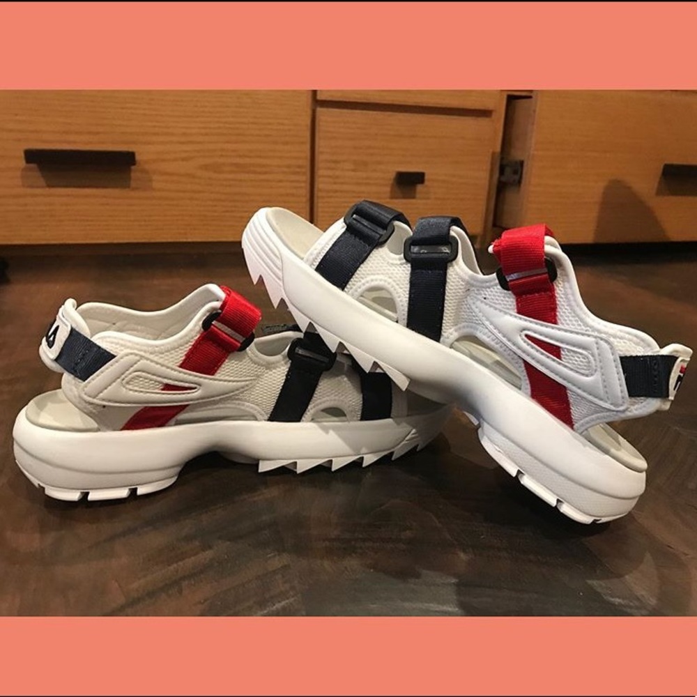 Fila sandals!